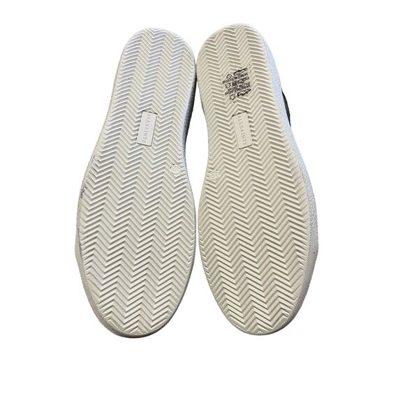 AllSaints Men's Sheer Low Top Suede Trainers Khaki Suede Size EU 42 - Picture 4 of 15